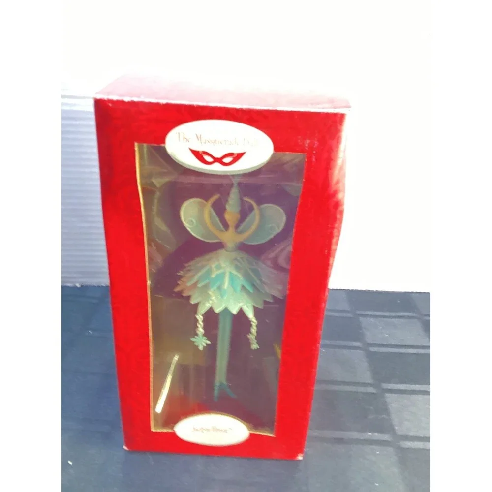 Vintage Russ Berri Madquerade Ball Jaclyn Frost Ballerina Ornament 1999